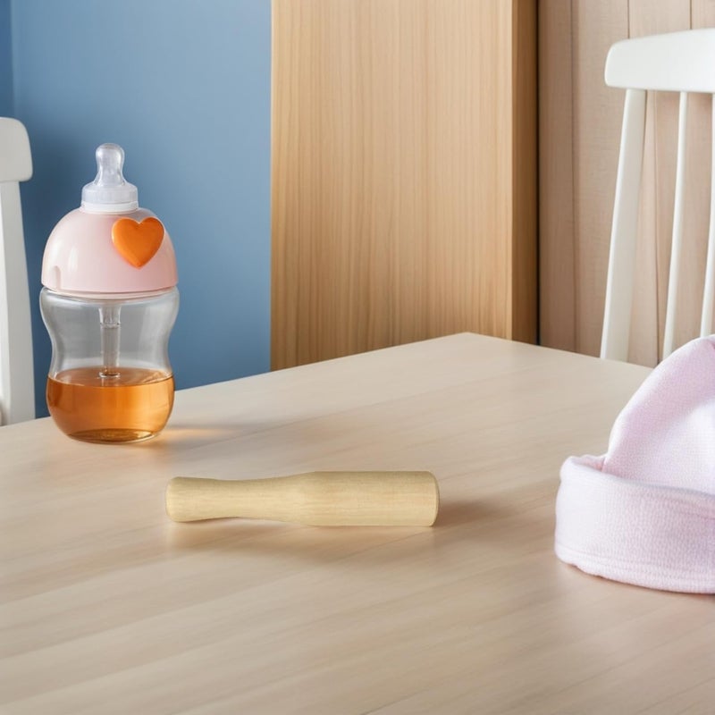 Cabilock Wooden Muddler for Cocktails and Food Grinding Rod Ergonomic Natural Wood Pestle for Sauces Purees Lemonade and Baby Food 5.5 Inch - Image 5